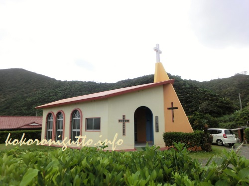 奄美大島　安木屋場カトリック教会1