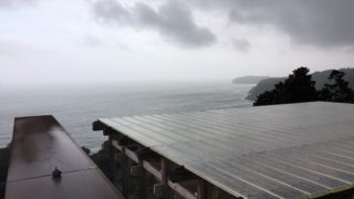 江之浦測候所 雨 ブログ1